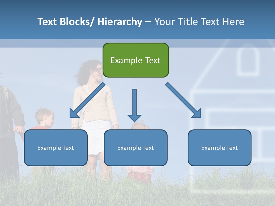 Sky Home Mother PowerPoint Template