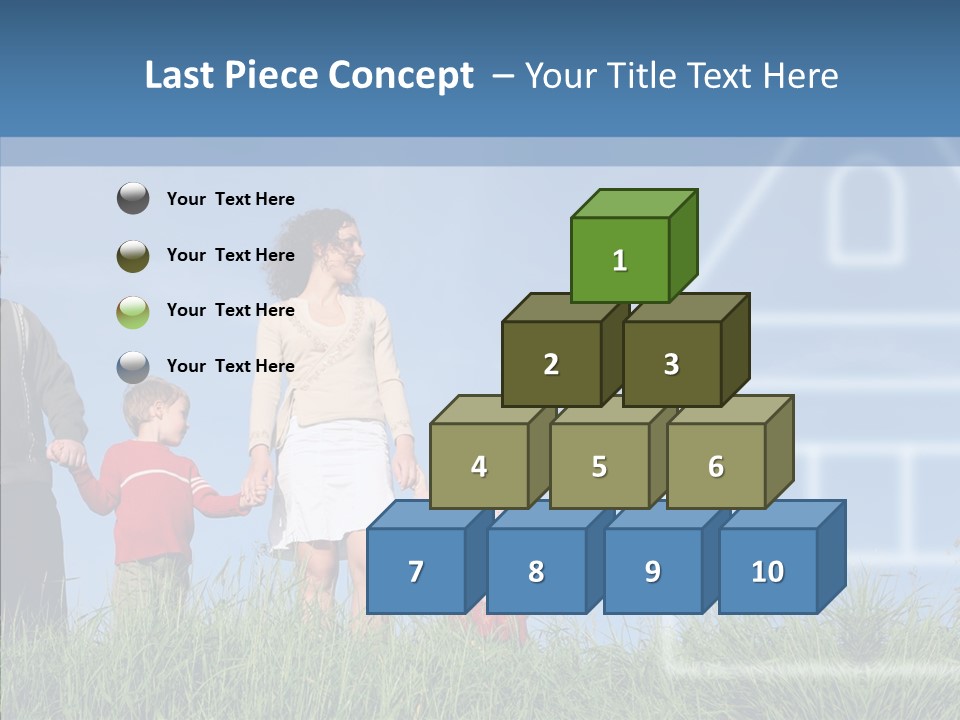 Sky Home Mother PowerPoint Template
