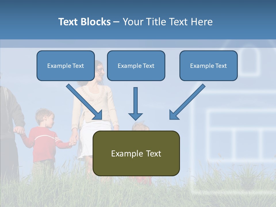 Sky Home Mother PowerPoint Template