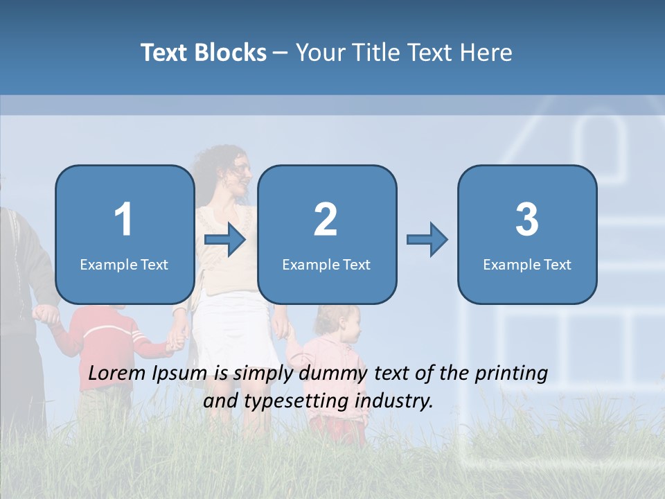 Sky Home Mother PowerPoint Template