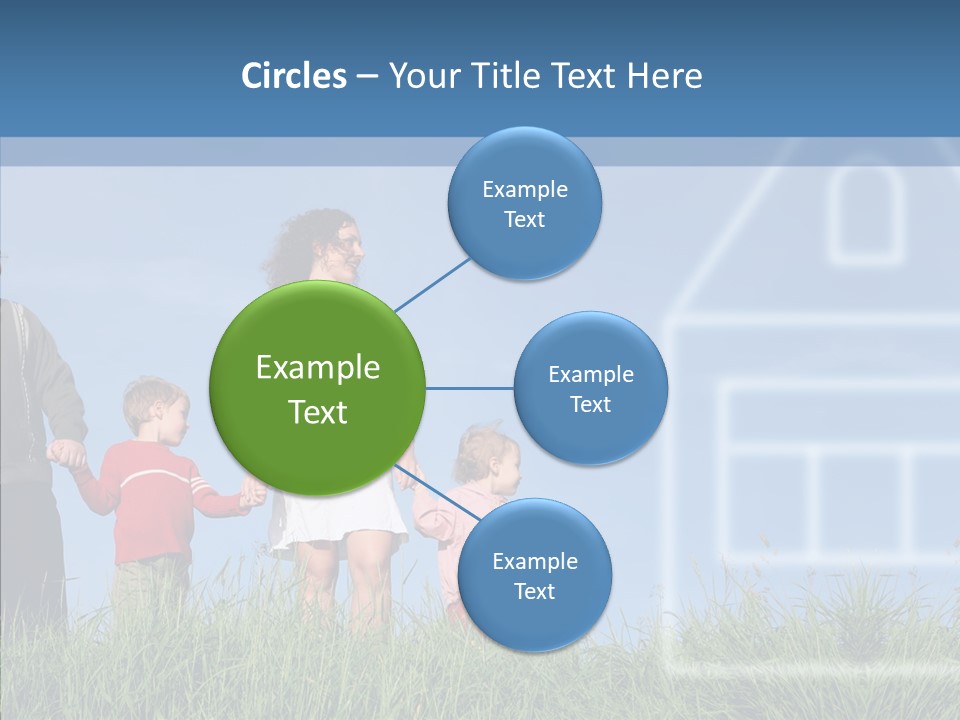 Sky Home Mother PowerPoint Template