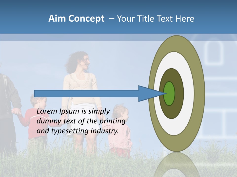 Sky Home Mother PowerPoint Template