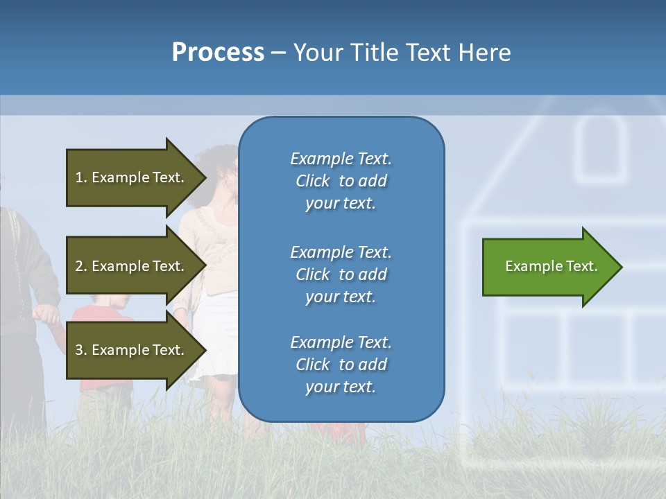 Sky Home Mother PowerPoint Template