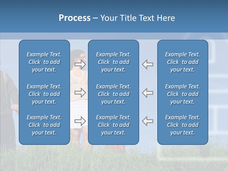 Sky Home Mother PowerPoint Template