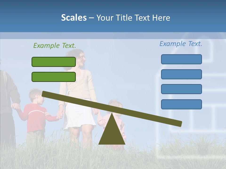 Sky Home Mother PowerPoint Template