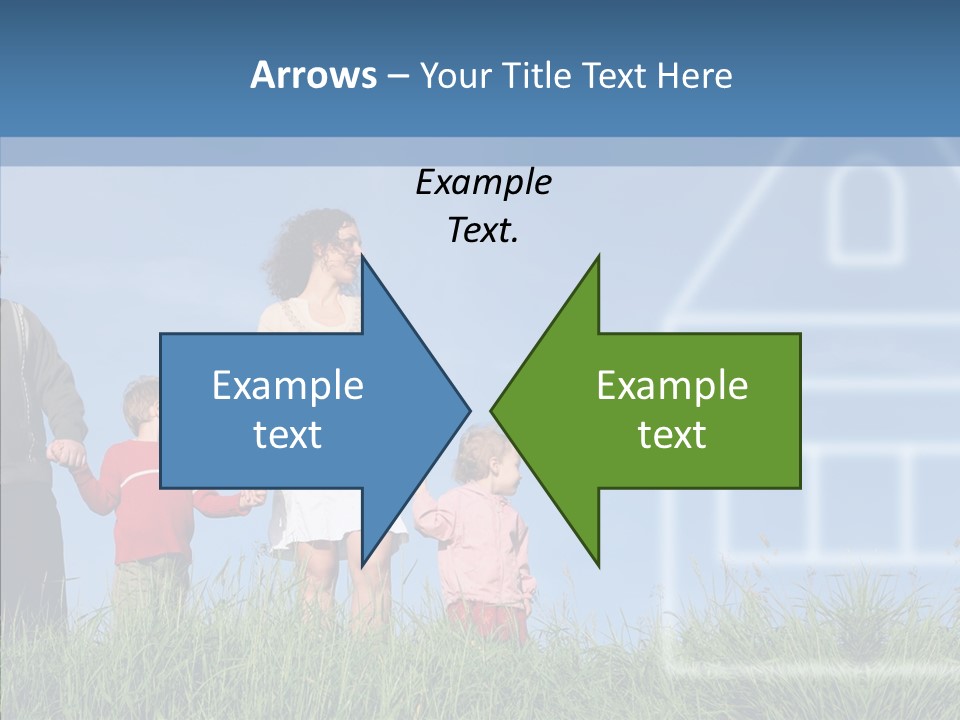 Sky Home Mother PowerPoint Template