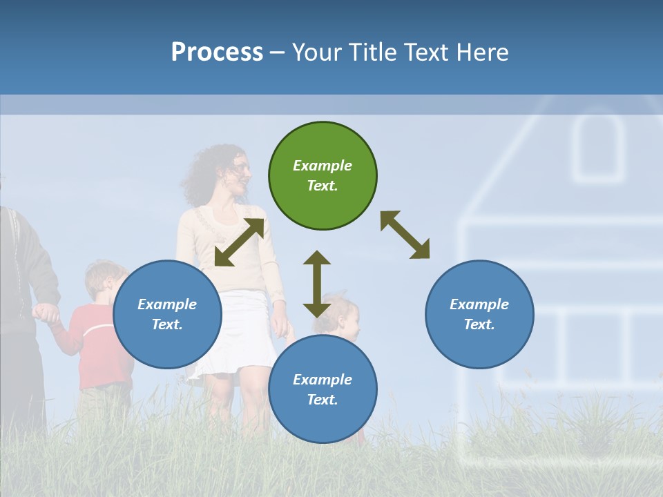 Sky Home Mother PowerPoint Template