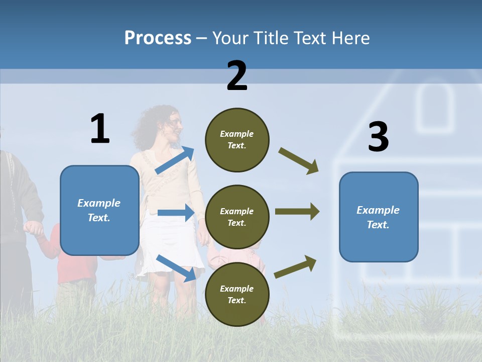Sky Home Mother PowerPoint Template