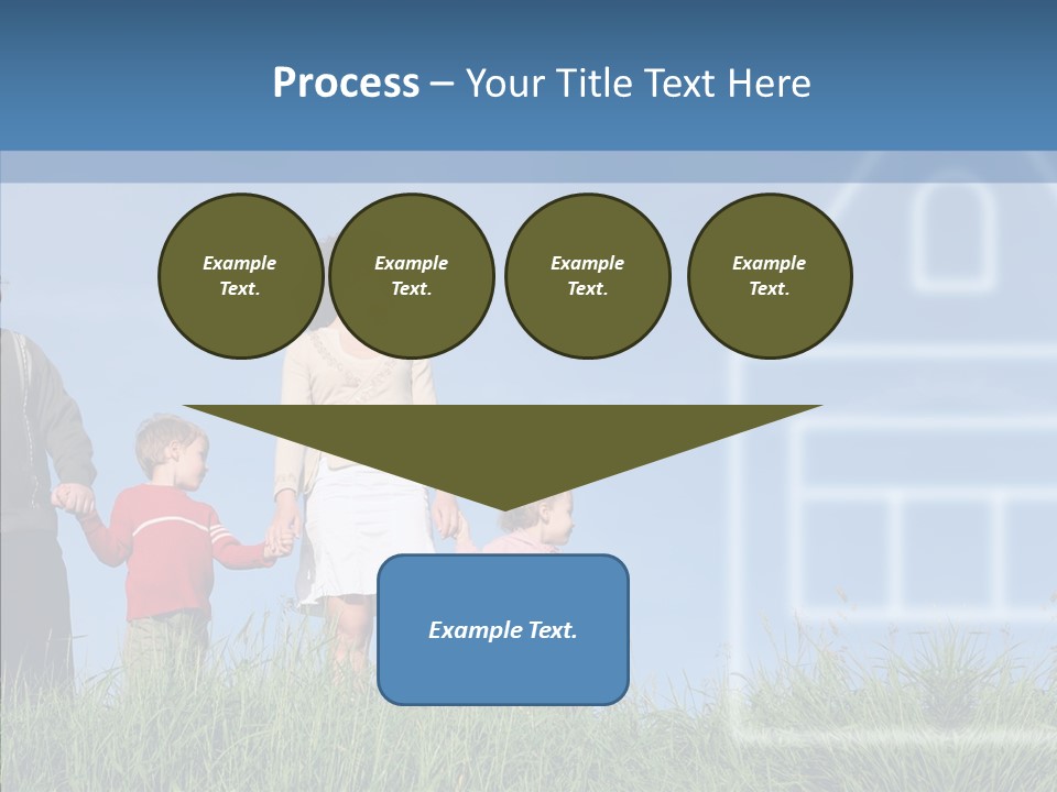 Sky Home Mother PowerPoint Template