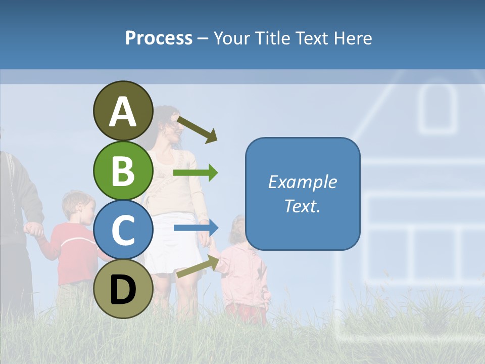 Sky Home Mother PowerPoint Template