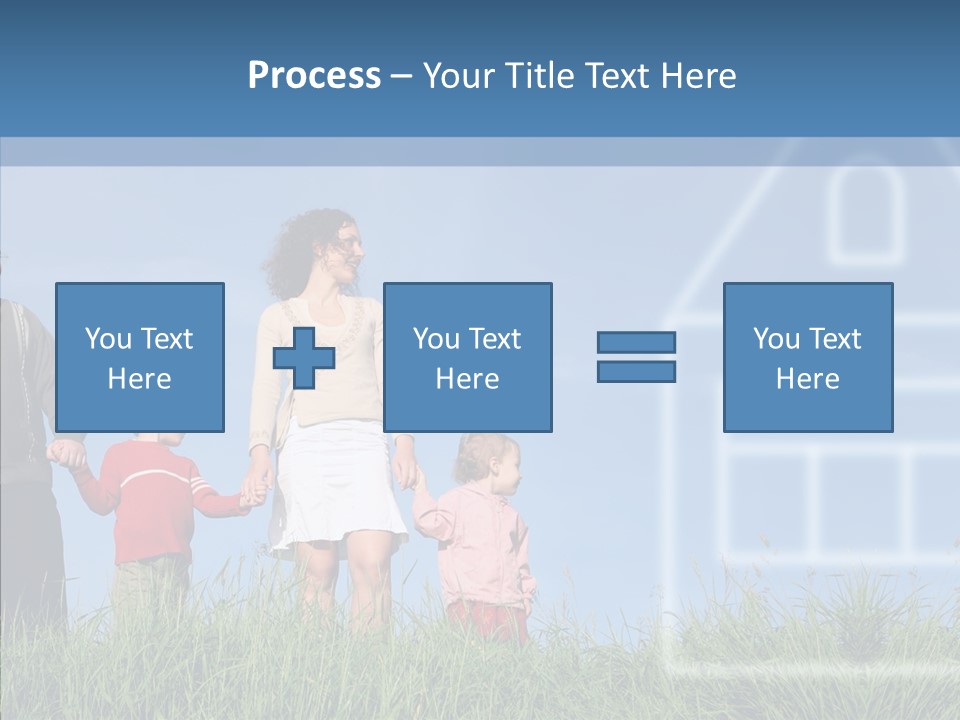 Sky Home Mother PowerPoint Template