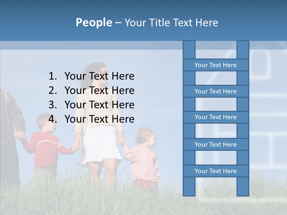 Sky Home Mother PowerPoint Template