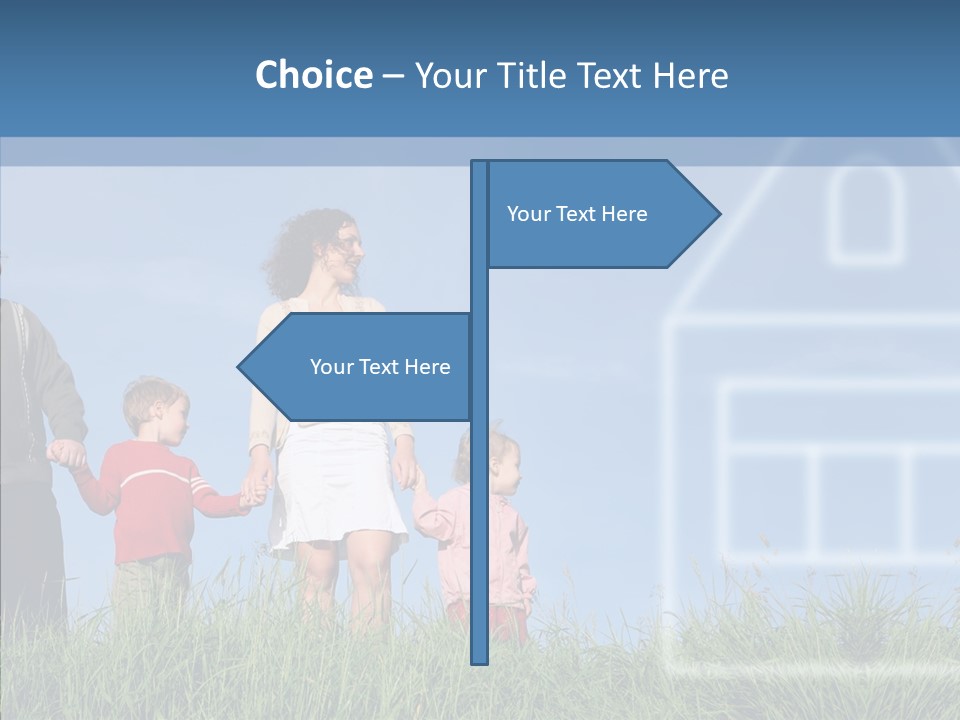 Sky Home Mother PowerPoint Template