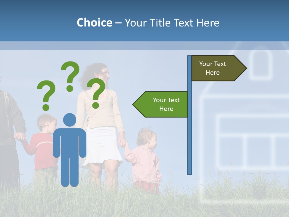 Sky Home Mother PowerPoint Template