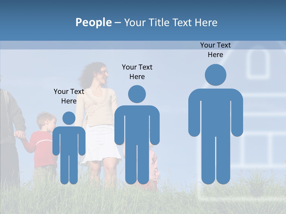 Sky Home Mother PowerPoint Template