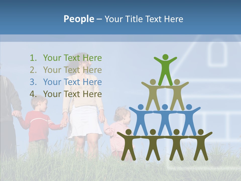 Sky Home Mother PowerPoint Template