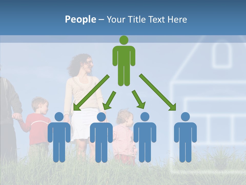 Sky Home Mother PowerPoint Template