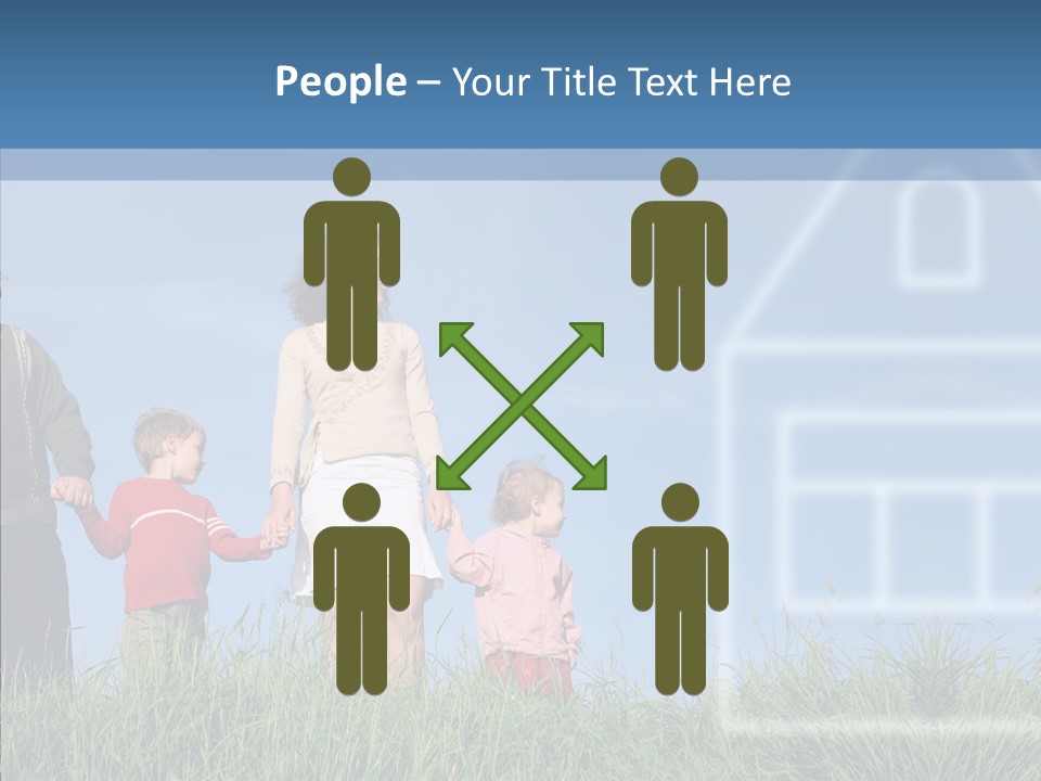 Sky Home Mother PowerPoint Template