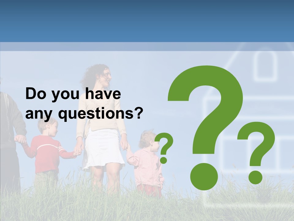 Sky Home Mother PowerPoint Template