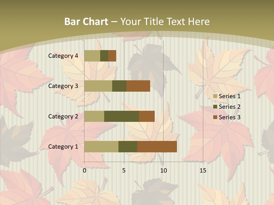 November Wallpaper Leafage PowerPoint Template