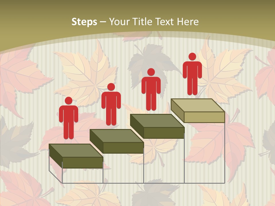 November Wallpaper Leafage PowerPoint Template