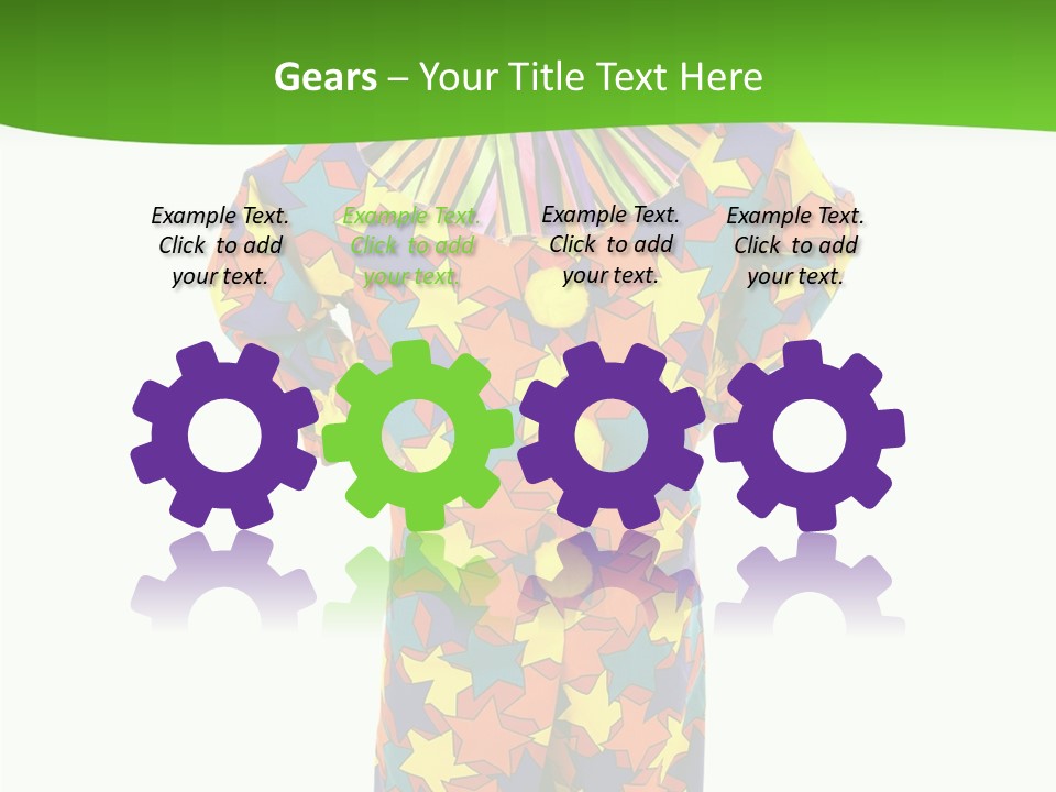 Caucasian Hat Character PowerPoint Template