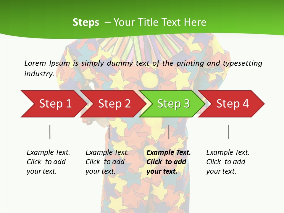 Caucasian Hat Character PowerPoint Template