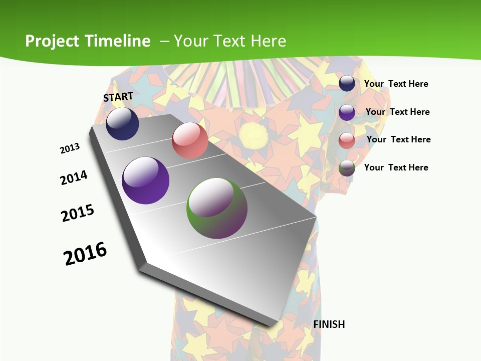 Caucasian Hat Character PowerPoint Template