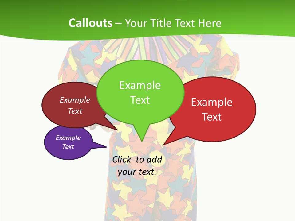 Caucasian Hat Character PowerPoint Template