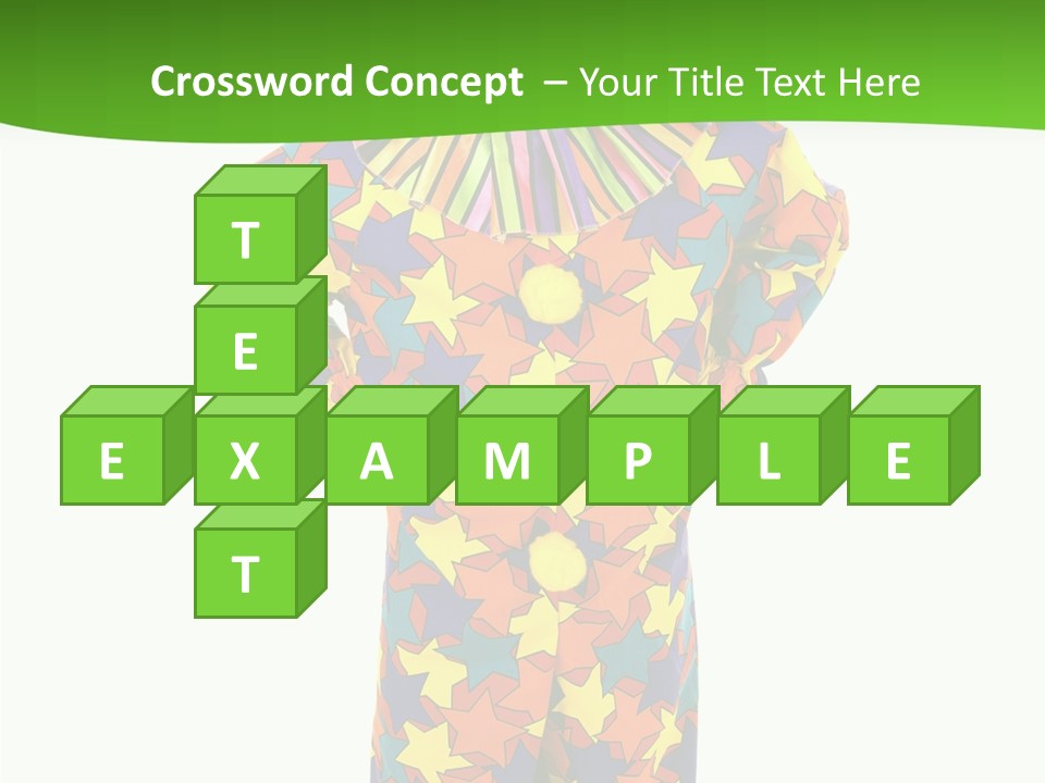 Caucasian Hat Character PowerPoint Template