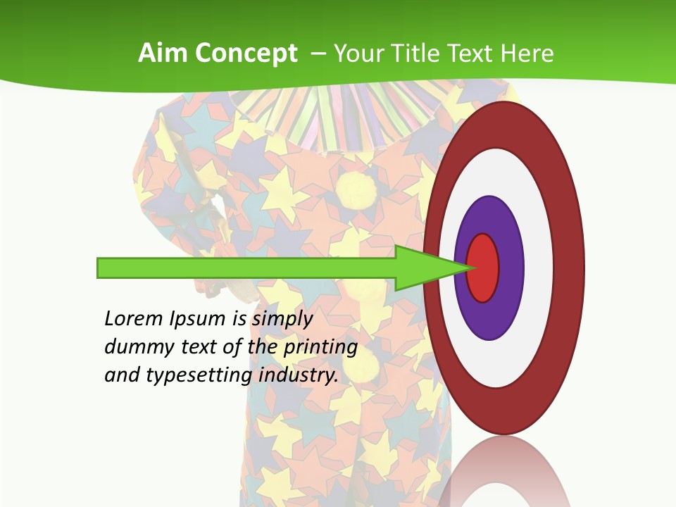 Caucasian Hat Character PowerPoint Template