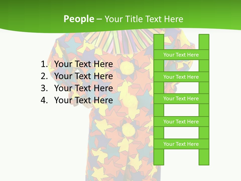 Caucasian Hat Character PowerPoint Template