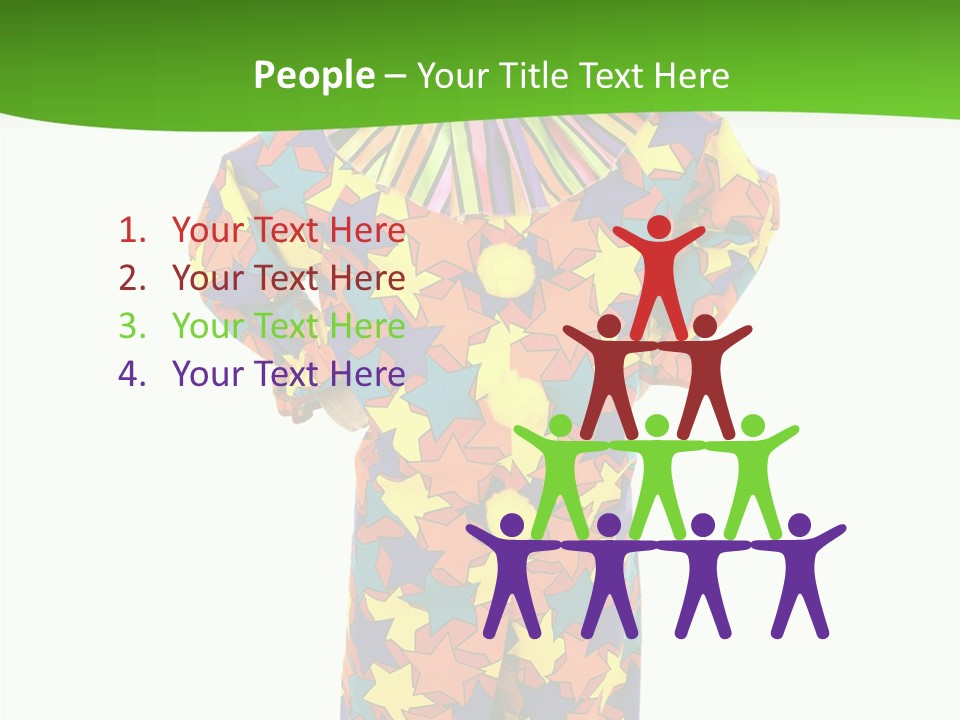 Caucasian Hat Character PowerPoint Template