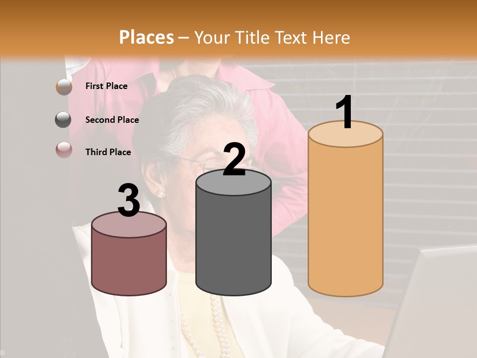 Portrait Home American PowerPoint Template