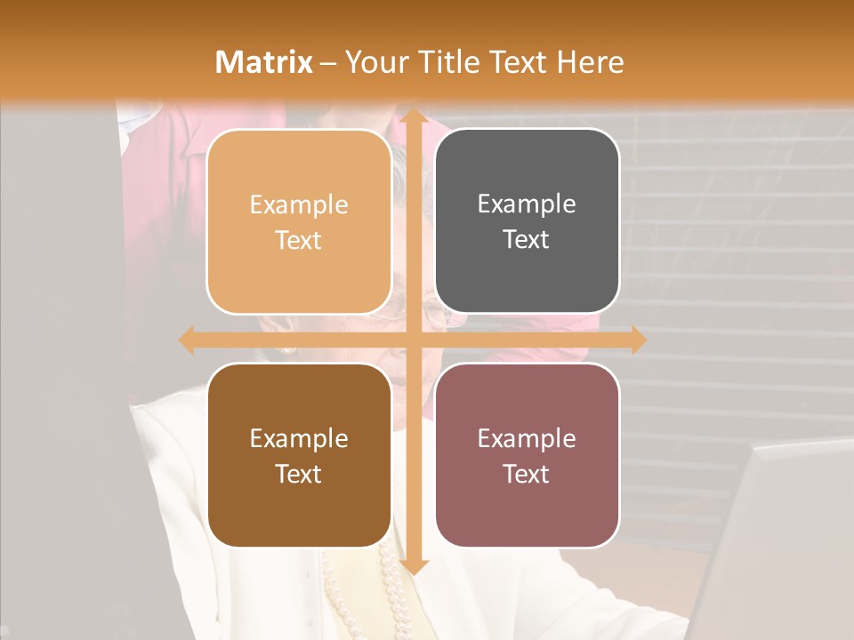 Portrait Home American PowerPoint Template