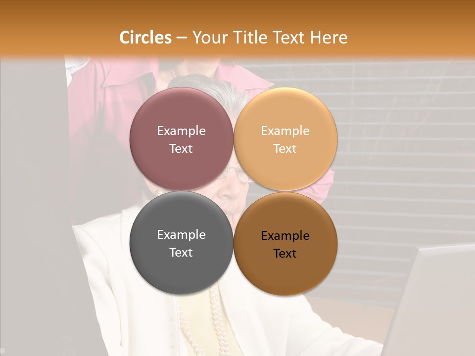 Portrait Home American PowerPoint Template