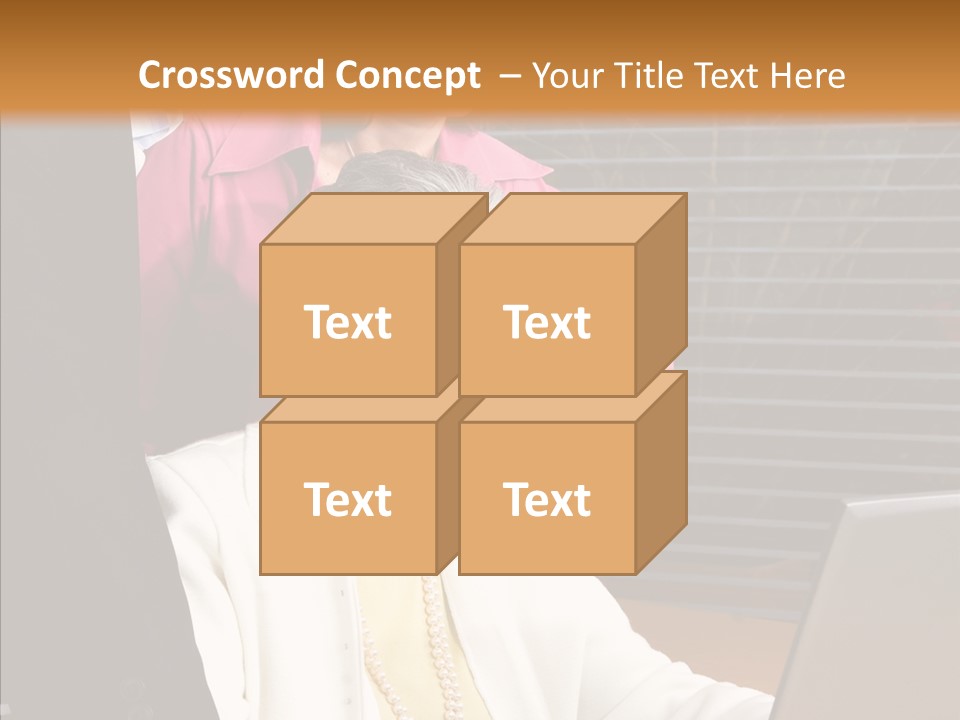 Portrait Home American PowerPoint Template