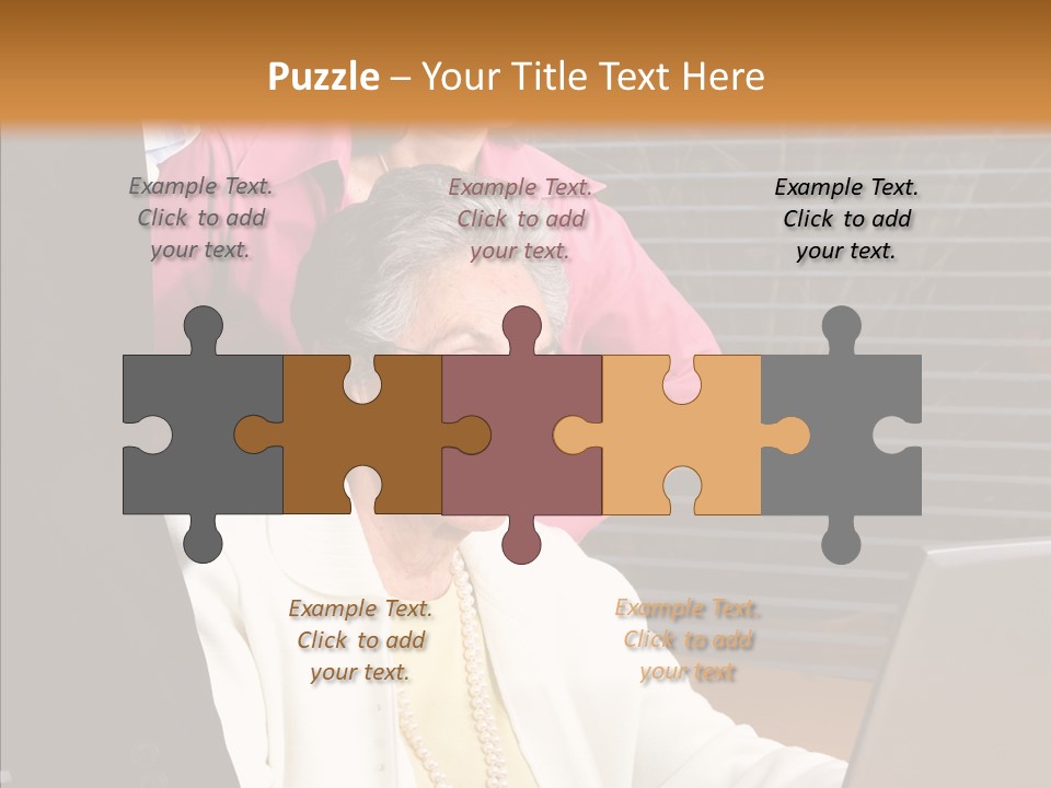 Portrait Home American PowerPoint Template