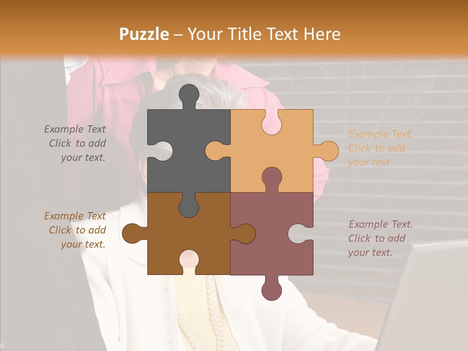 Portrait Home American PowerPoint Template