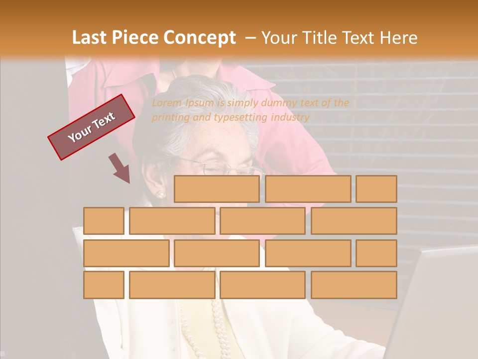 Portrait Home American PowerPoint Template