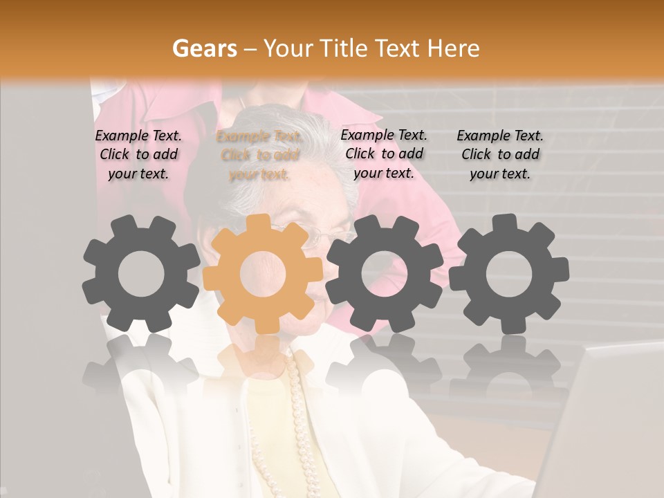 Portrait Home American PowerPoint Template