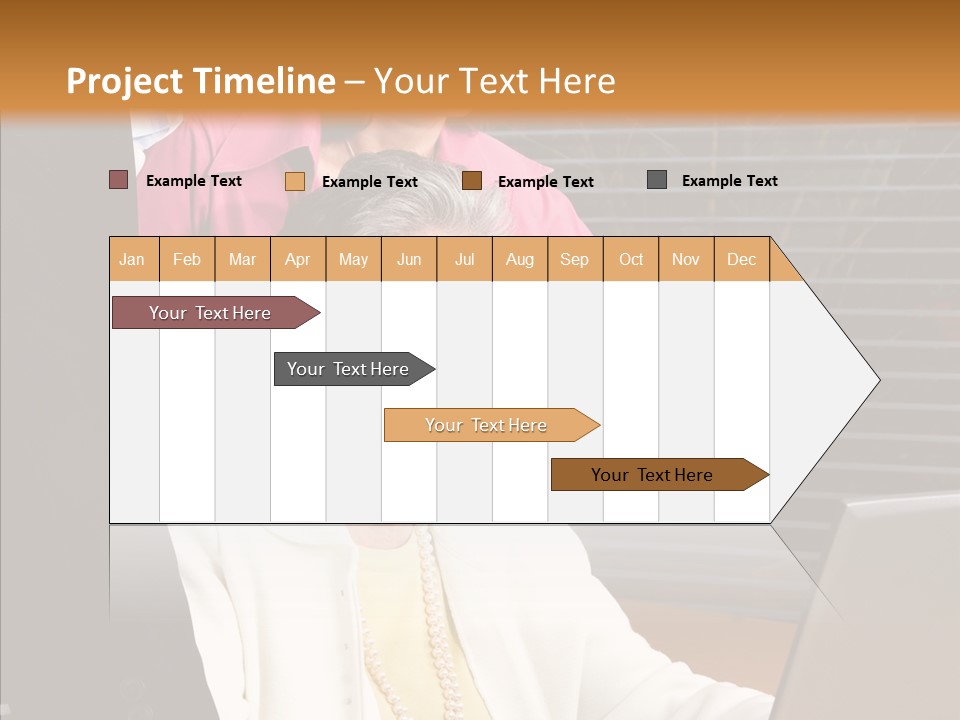 Portrait Home American PowerPoint Template