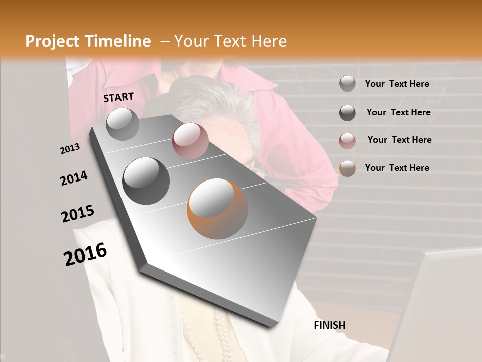 Portrait Home American PowerPoint Template