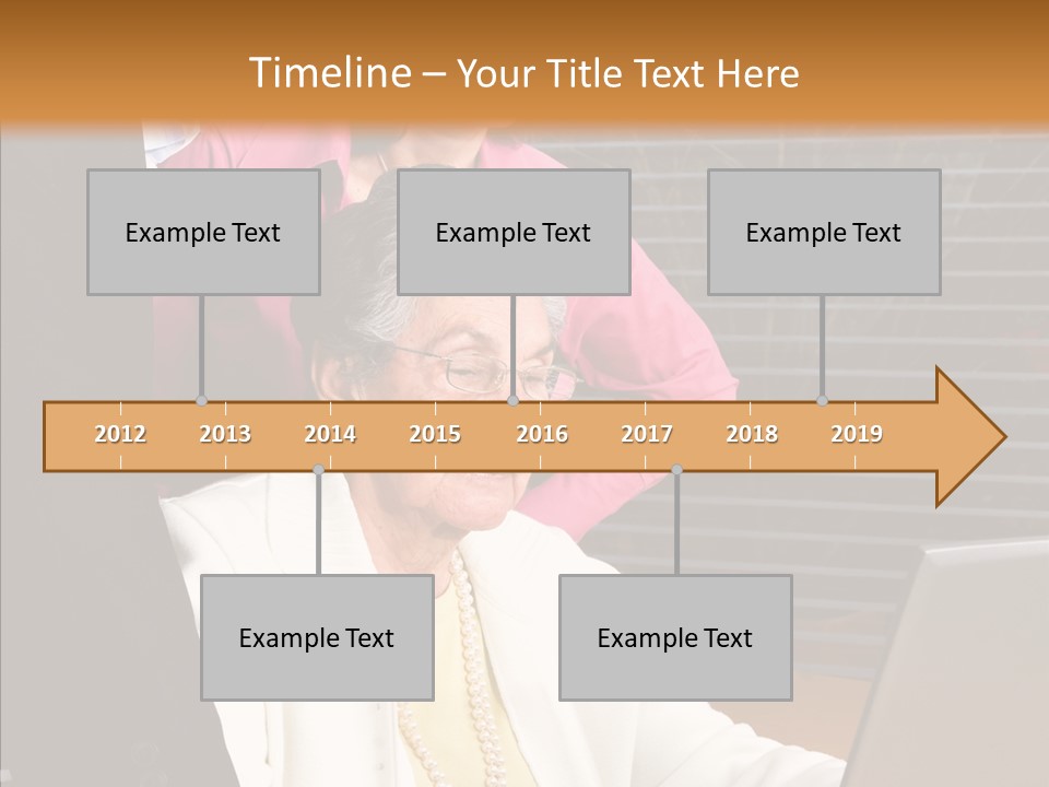 Portrait Home American PowerPoint Template