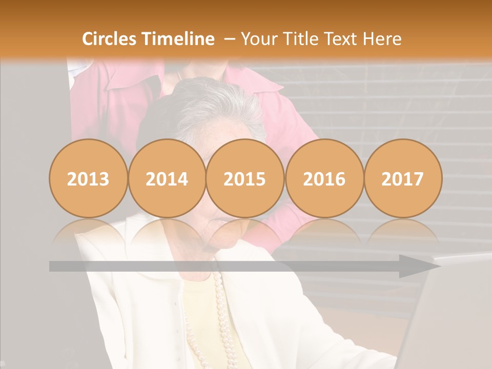 Portrait Home American PowerPoint Template