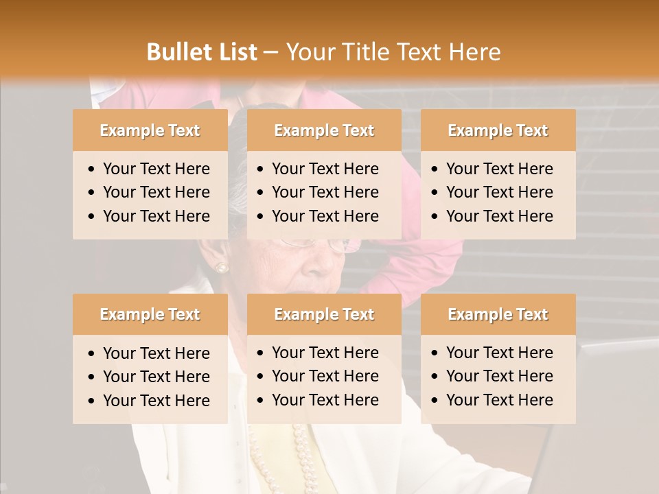 Portrait Home American PowerPoint Template