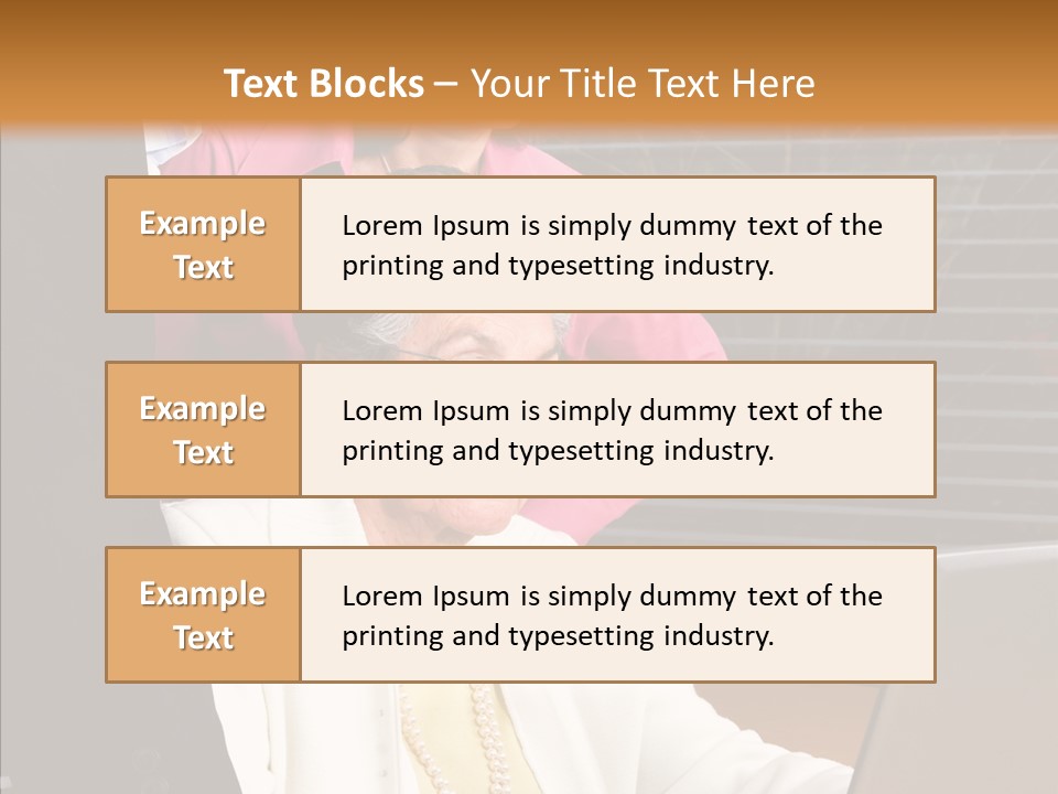 Portrait Home American PowerPoint Template