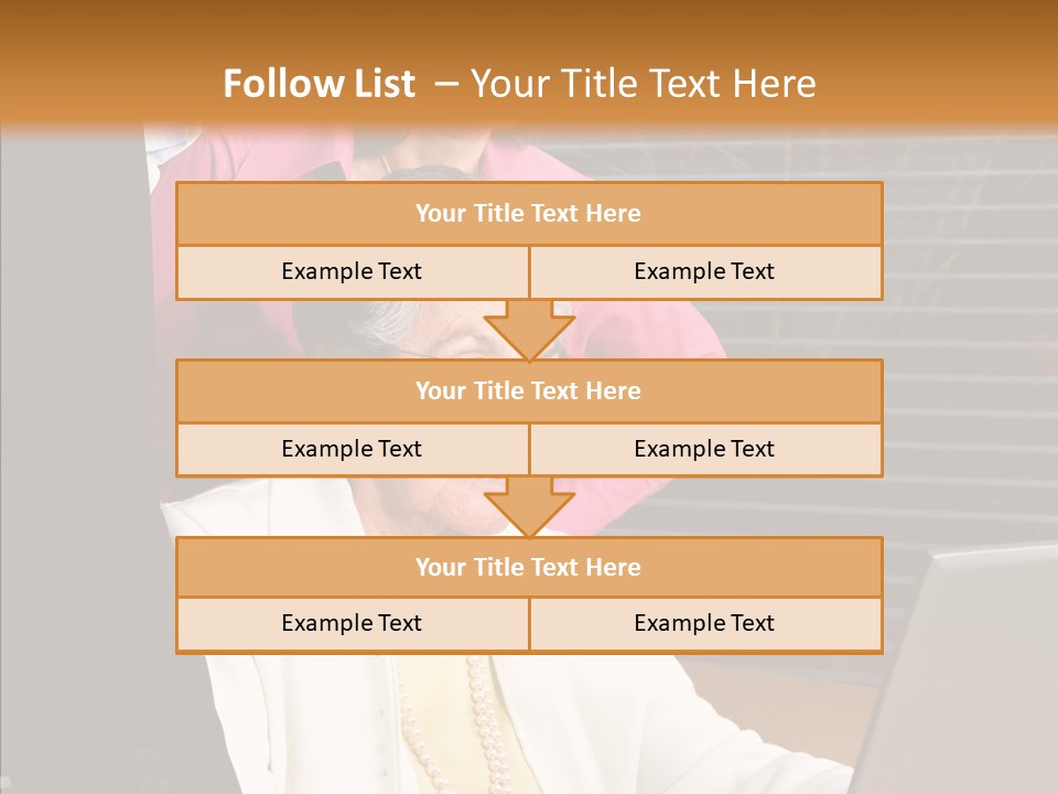 Portrait Home American PowerPoint Template