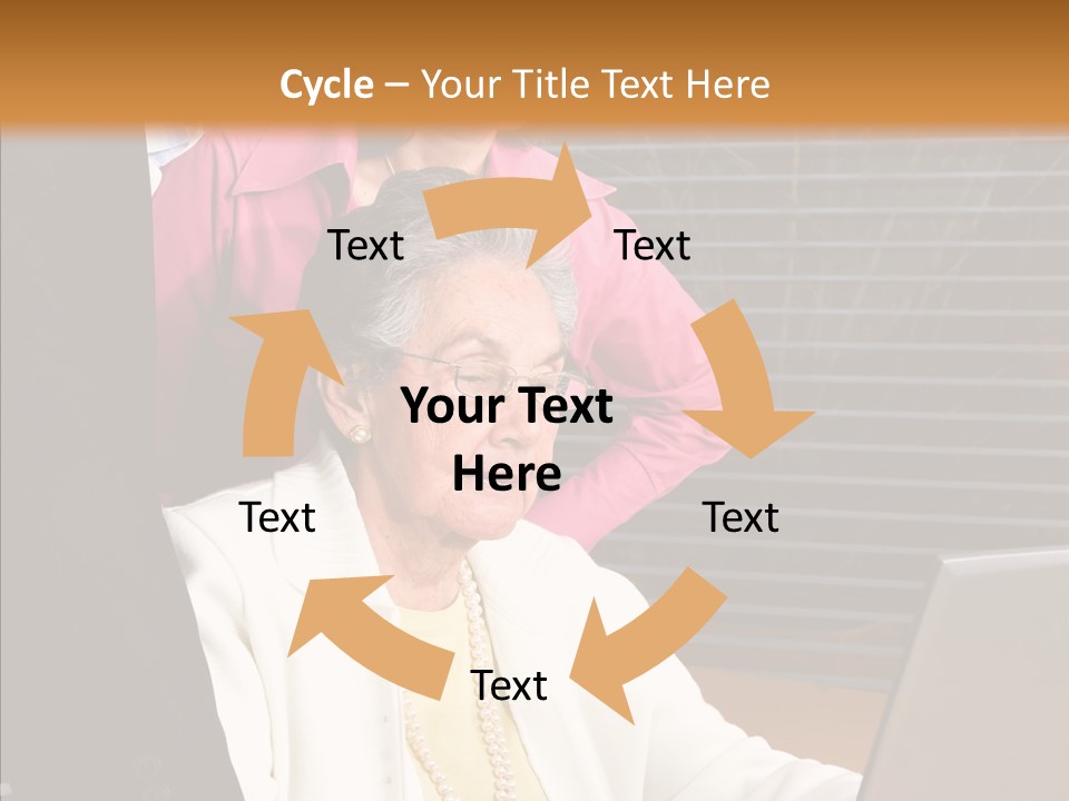 Portrait Home American PowerPoint Template