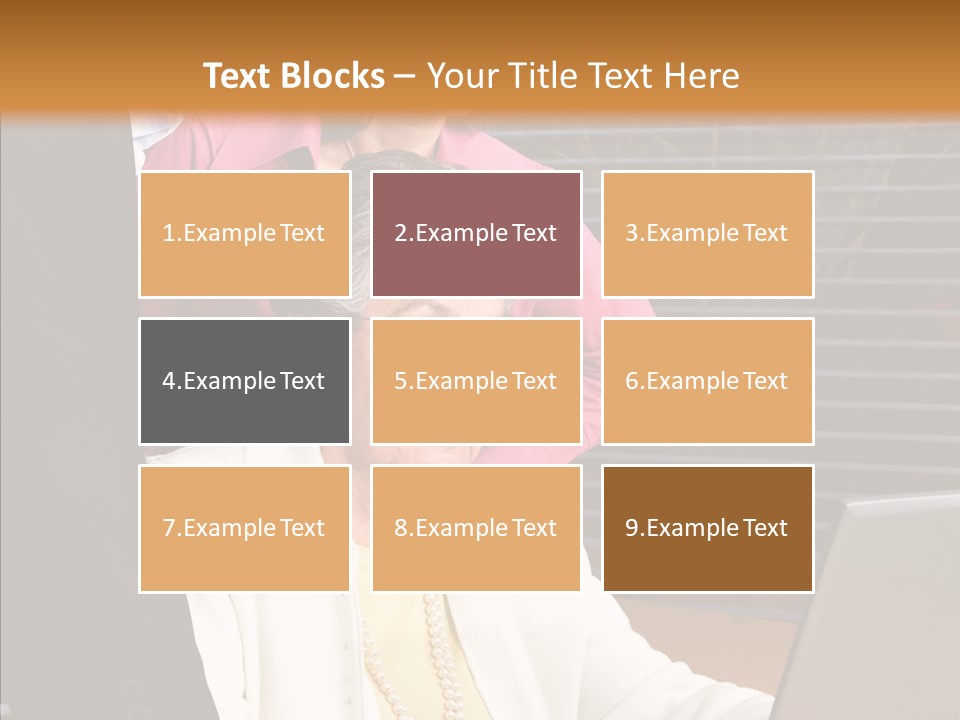 Portrait Home American PowerPoint Template